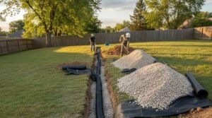 How Can You Address Drainage Issues in Sloped Yards