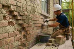 When Damaged Masonry Needs Restoration Instead of a Simple Repair